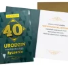 Kartka okolicznościowa 40 urodziny dla Niego
