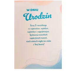 Kartka urodzinowa Dowiedz się Kim Jesteś Emotki