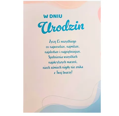 Kartka urodzinowa Dowiedz się Kim Jesteś Emotki
