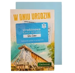 Kartka urodzinowa Urodzinowa Karta Zdrowia