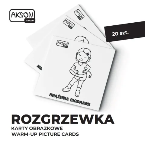 Karty obrazkowe ROZGRZEWKA 20 szt.
