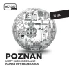 Karty suchościeralne POZNAŃ zestaw 15 szt.