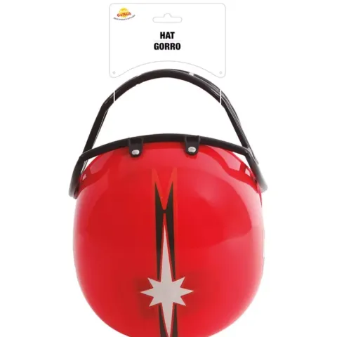 Kask futbolisty futbol amerykański Rugby czerwony