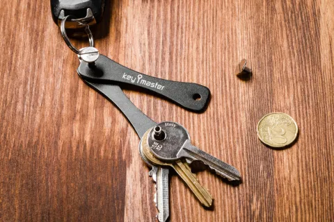 Key master / organizer do kluczy - czarny
