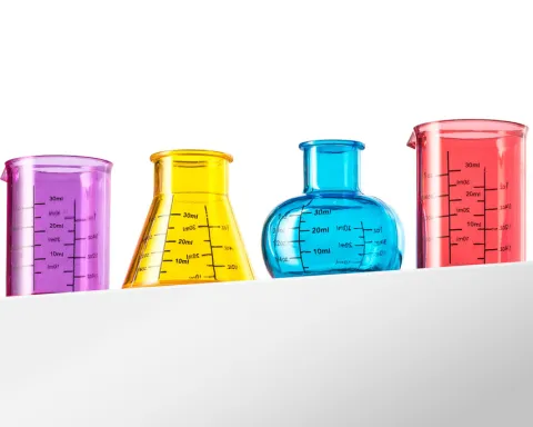 Kielony laboratoryjne plastikowe 4 sztuki