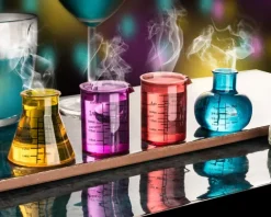 Kielony laboratoryjne plastikowe 4 sztuki
