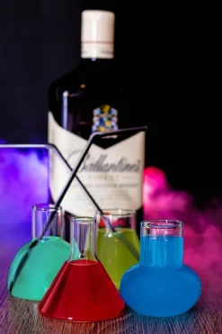 Kielony laboratoryjne szklane 4 sztuki (100% szkło)