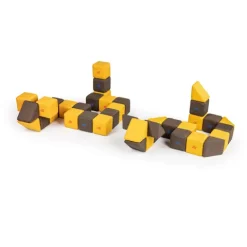 KLOCKI MAGNETYCZNE JollyHeap 50 szt. Montessori medium (kolory do wyboru)