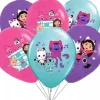 Koci Domek Gabi balony gumowe z nadrukiem 12 szt. mix