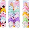 Kolorowa kokarda kokardka dla dziewczynek 12 cm XL - mix wzorów