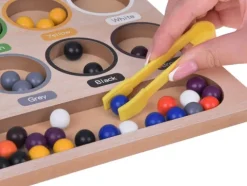 Kolorowe kulki Montessori Sorter nauka kolorów
