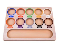 Kolorowe kulki Montessori Sorter nauka kolorów