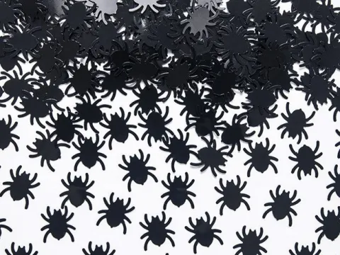 Konfetti Pająki 1,2 x 1,2 cm 15g Halloween