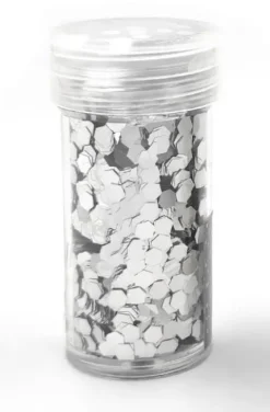 Konfetti metalizowane plaster miodu ZŁOTY SREBRNY 8g