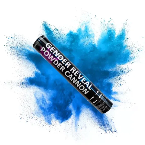 Konfetti pneumatyczne PAPIEROWE z proszkiem Boy or Girl POWDER smoke 30 cm