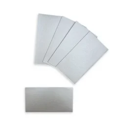 Koperta mini na bilecik 11,5 x 6 cm srebrna perłowa 1 szt.