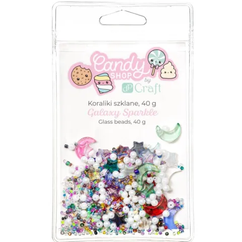 Koraliki szklane Galaxy Sparkle 40 g
