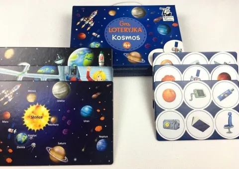 KOSMOS 4+ GRA LOTERYJKA KAPITAN NAUKA