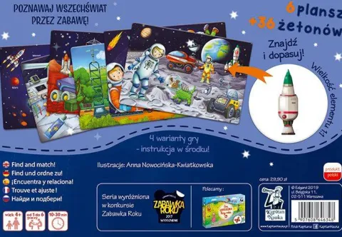KOSMOS 4+ GRA LOTERYJKA KAPITAN NAUKA