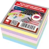 Kostka papierowa kolorowa 85x85x35 mm Klejona