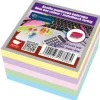 Kostka papierowa kolorowa 85x85x35 mm Nieklejona