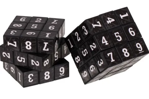 Kostka sudoku - CZARNA