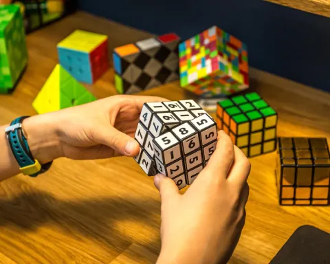 Kostka sudoku SPEED CUBE - BIAŁA
