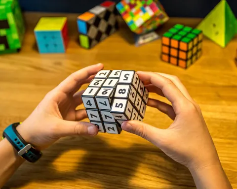 Kostka sudoku SPEED CUBE - BIAŁA