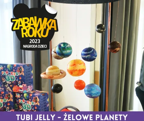 Kreatywny zestaw Tubi Jelly Planety DIY