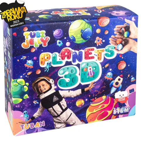Kreatywny zestaw Tubi Jelly Planety DIY