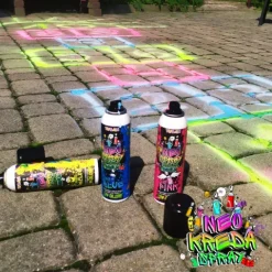 Kreda w sprayu Neonowa FLUO 150ml żółta