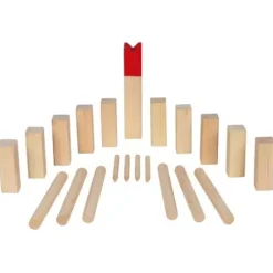 KUBB gra Wikingów plenerowa szachy GOKI