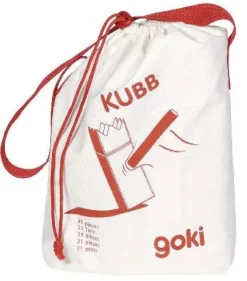 KUBB gra Wikingów plenerowa szachy Duża w worku GOKI