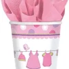 Kubeczki papierowe Baby Shower Dziewczynka 8 szt