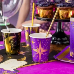 Kubeczki papierowe Andrzejki Wróżki Magia 6 szt. 220 ml