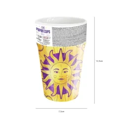 Kubeczki papierowe Andrzejki Wróżki Magia 6 szt. 220 ml