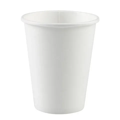 Kubeczki papierowe BIAŁE gładkie 250 ml 8 szt.