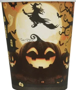 Kubeczki papierowe Dynia pomarańczowe HALLOWEEN 240 ml 6 szt.