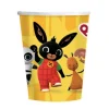 Kubeczki papierowe KRÓLIK BING 250 ml 8 szt.