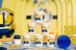 Kubeczki papierowe Minionki 250 ml 6 szt.