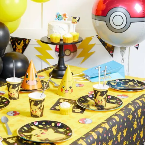 Kubeczki papierowe POKEMON Pikachu 8 szt 240 ml