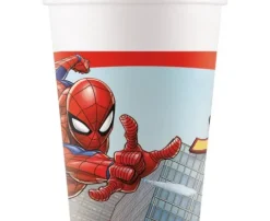 Kubeczki Spiderman Crime Fighter papierowe 200ml 8 szt.
