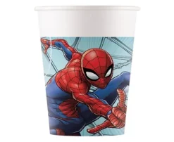 Kubeczki Spiderman papierowe 200 ml 8 szt.