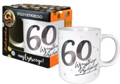 Kubek z nadrukiem 60 Urodziny 300 ml
