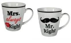 Kubki Mr. Right & Mrs. always Right