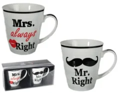 Kubki Mr. Right & Mrs. always Right