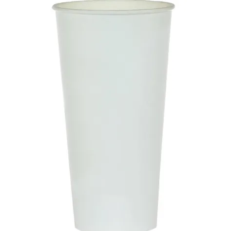 Kufle Kubki duże papierowe białe 500ml 6 szt.