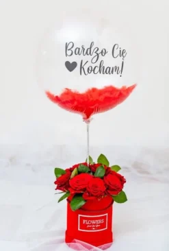 Kula balon transparentny Bubble Deco bobo 24''