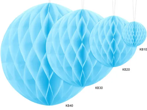 Kula Plaster Miodu Rozeta dekoracyjna Honeycomb 30 cm 1 szt.