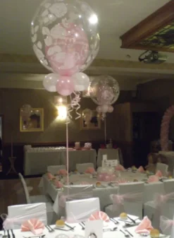 Kula transparentny Bubble Deco balon Qualatex 24''